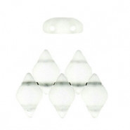 Matubo GemDuo kralen 8x5mm Matte crystal